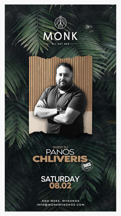 DJ Panos Chliveris - Monk Bar - Mykonos #nkspromotion DJ Panos Chliveris - Monk Bar - Mykonos #nkspromotion