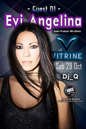 DJ Evi Angelina - Vitrine Bar Sparti #nkspromotion