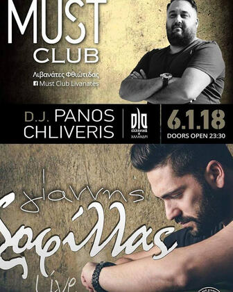DJ Panos Chliveris &amp; Giannis Sofilas live - Must Club Livanates #nkspromotion